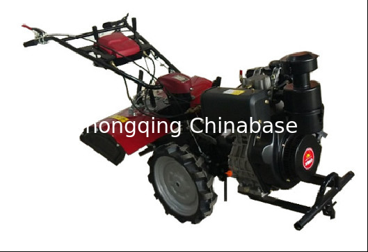 Multi scopo Mini Power Weeder di agricoltura diesel di 186F Mini Tiller Cultivator 6.3KW 270mm