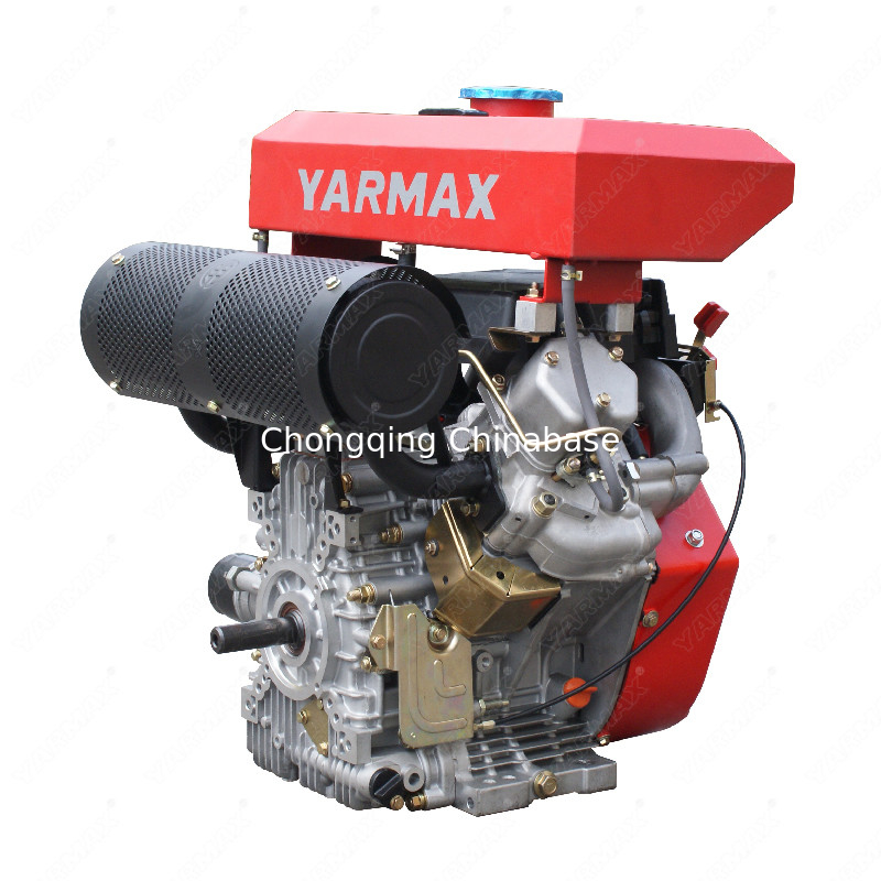 2V88 19HP KAMA motore diesel raffreddato ad aria 14kW due cilindri V Twin 4 tempi a basso rumore
