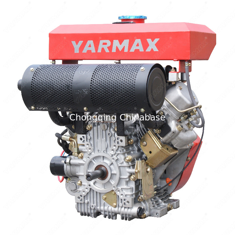 2V88 19HP KAMA motore diesel raffreddato ad aria 14kW due cilindri V Twin 4 tempi a basso rumore