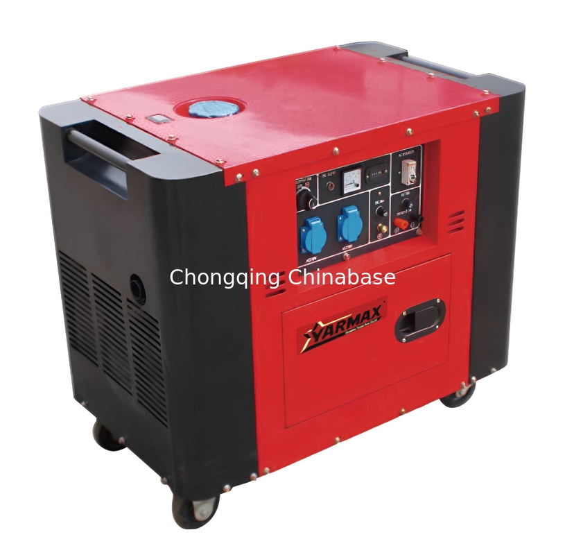 230V 11.3A DC 12V 8.3A 3kW 2.5kW Generatore diesel di tipo silenzioso YM3700T