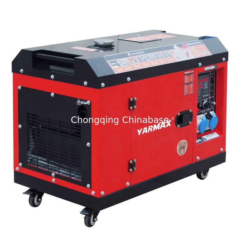230V 11.3A DC 12V 8.3A 3kW 2.5kW Generatore diesel di tipo silenzioso YM3700T