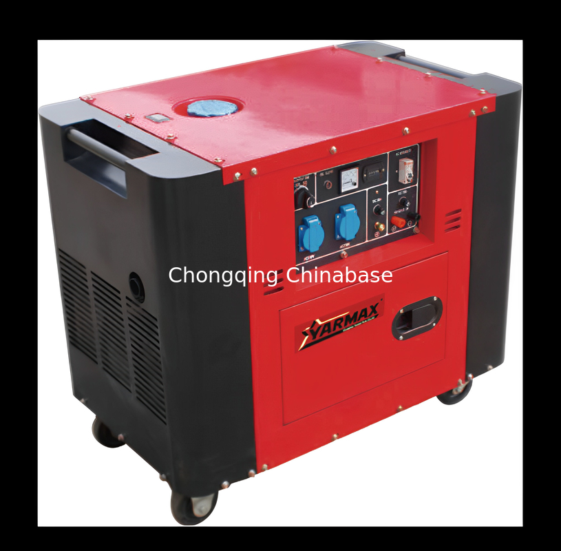 230V 11.3A DC 12V 8.3A 3kW 2.5kW Generatore diesel di tipo silenzioso YM3700T
