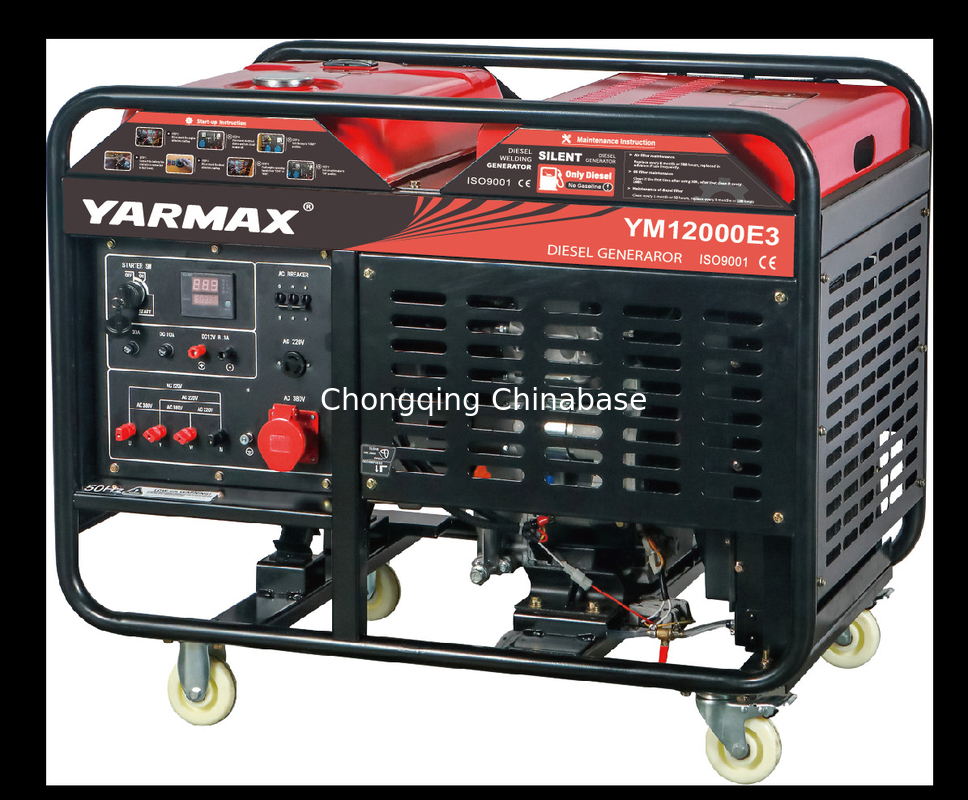 8.8KW 9.8KW aprono il generatore diesel portatile YM12000E YM2V80 raffreddato ad acqua