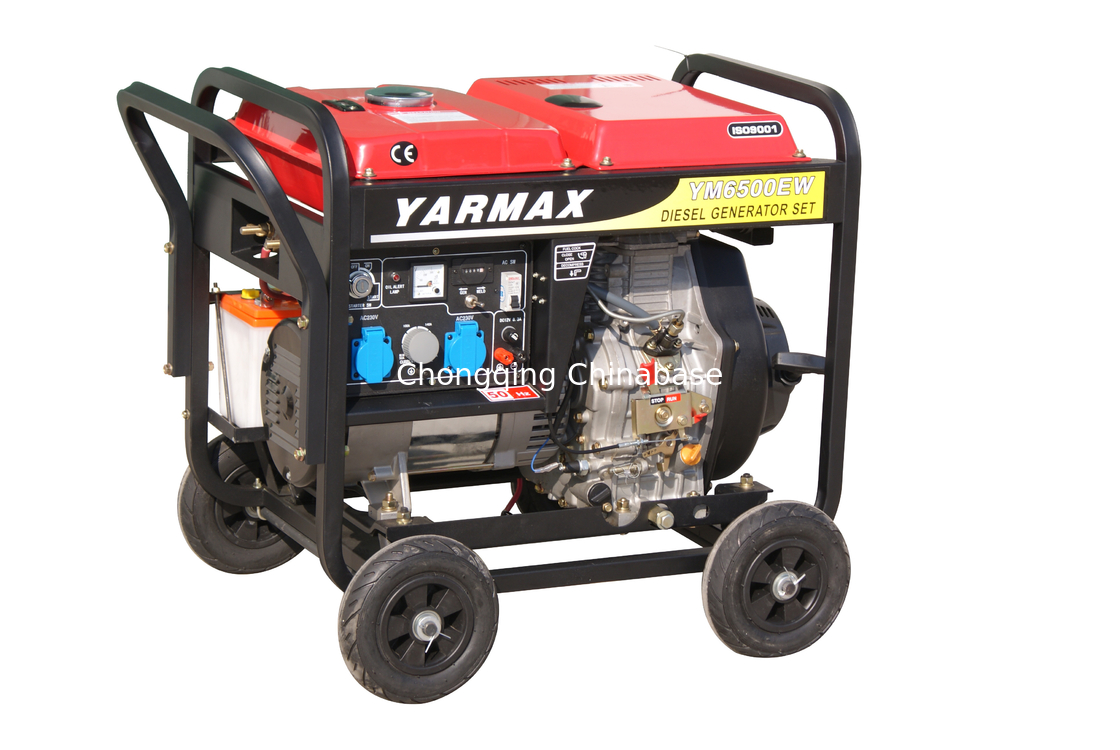 generatore di saldatura portatile diesel 2KW raffreddato ad aria YM6700 9.1A 50-180A 25-30V