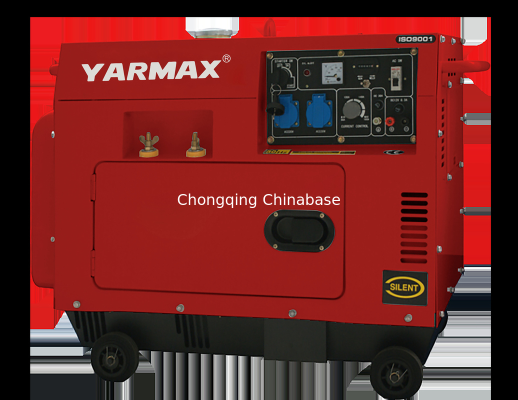 Generatore di saldatura YM6700 4.5KW 20.4A 25-30V del singolo cilindro diesel 220V