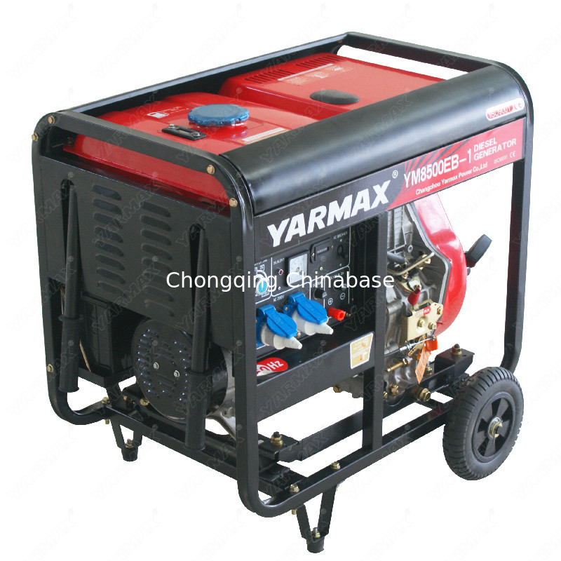 generatore di saldatura diesel 50-180A con AVR YM8700 5.5KW 25A 25-30V