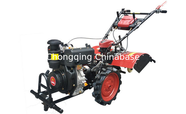 Tipo taglio della ruota dell'erba di 4.1KW Mini Tiller Machine Diesel Power